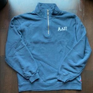 Embroidered Gray Small ADPi Sport-Tek Sweatshirt